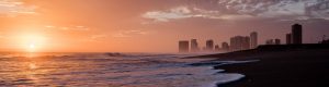 Iquique en una hermosa imagen del atardecer