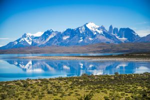 Lago Sarmiento en la Región de Magallanes y Antártica Chilena