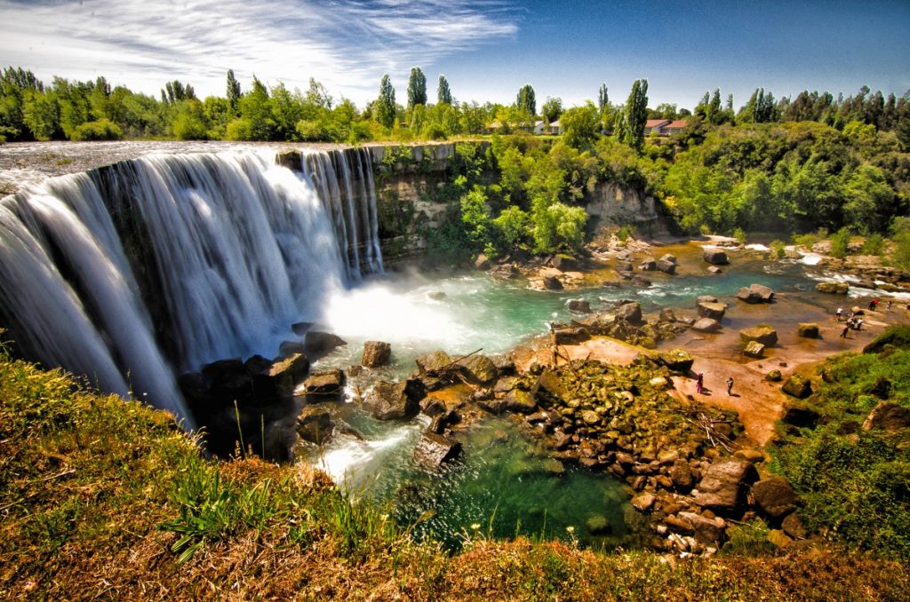Imagen del salto del laja