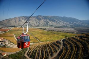 Valle de Colchagua en la Región de Ohiggins