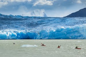 Kayak en la región de Magallanes y Antártica Chilena