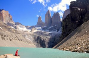 Cima de las Torres del Pain en la Región de Magallanes y Antártica Chilena