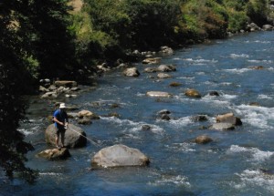 Pesca en la región de Los Ríos