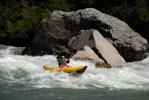 rafting por las aguas del Río en la Región de Ñuble