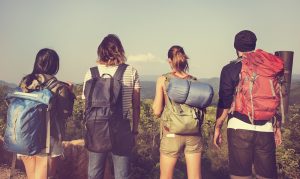 Grupo de amigos se va de camping a celebrar el año nuevo en Chile