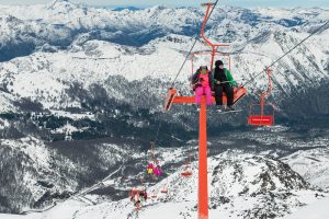 Nevados de Chillan en la Región de Ñuble