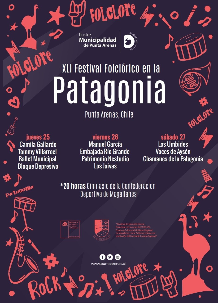 Festival Folclórico en la Patagonia 2022