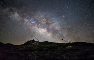 Hermosa vista al cielo desde el Observatorio La Campana