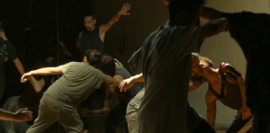 Encuentro de danza en el centro Matucana 100