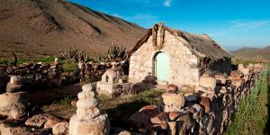 Iglesia de Saguara en la región de Arica