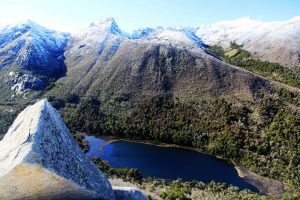Laguna El Valiente región de Ñuble