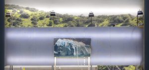 fotografía de obra en exposición