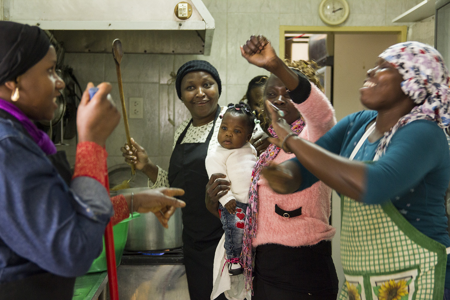 Mujeres senegalesas de la agrupación Karambenor