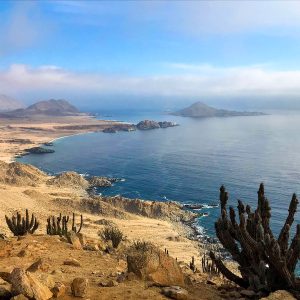 vista panorámica al parque nacional pan de azúcar