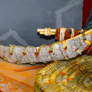Artesanía con juncos