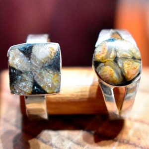 Joyas fabricadas en piedra cruz Laraquete.
