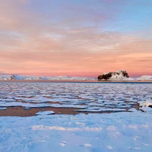 Campos de hielo en la Antártica Chilena