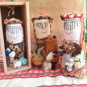 Muñecas artesanales Palinay