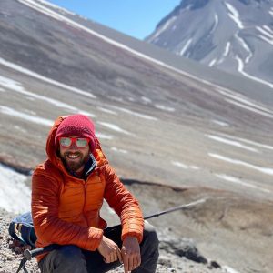 Volcán Láscar, en la región de Antofagasta