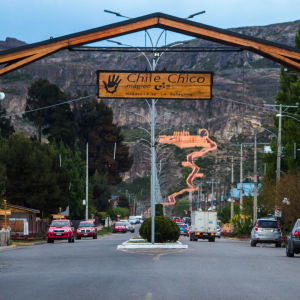 fotografía de entrada a Chile Chico