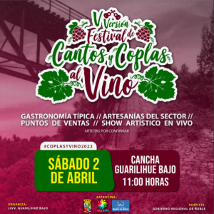 gráfica festival cantos y coplas