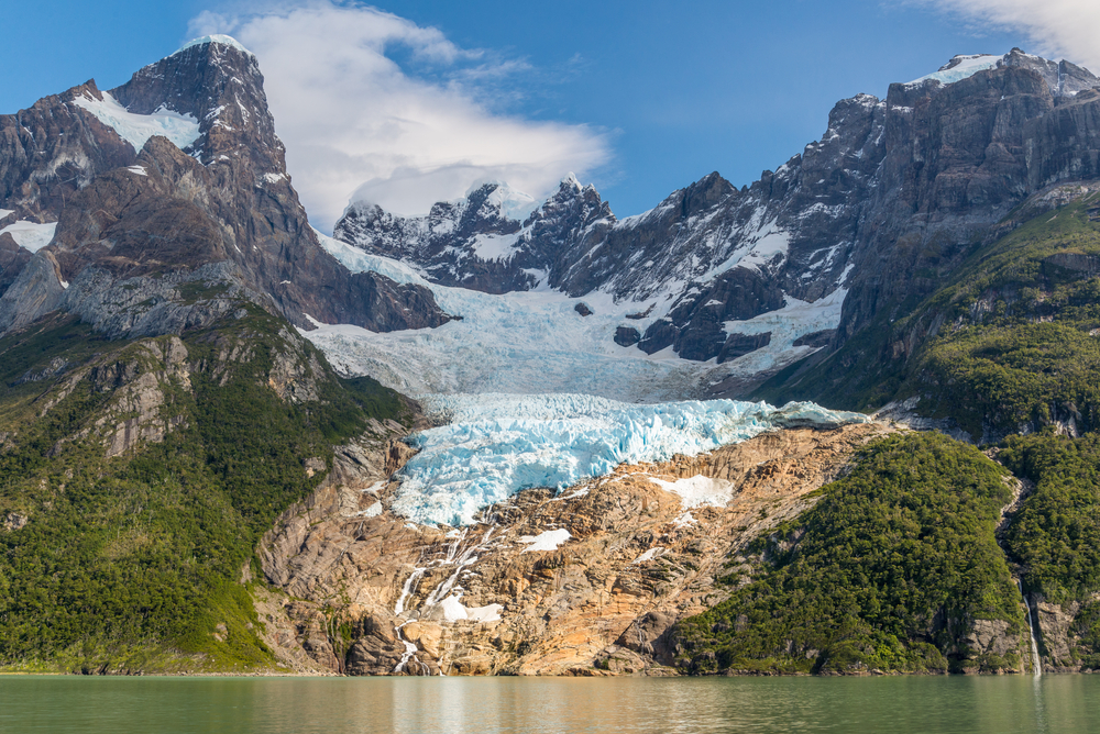 fotografía del glaciar balmaceda