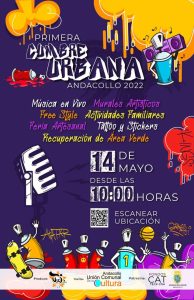 Afiche cumbre urbana Andacollo