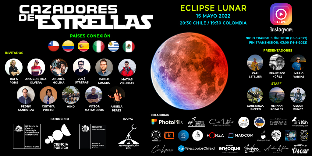 Afiche eclipse lunar