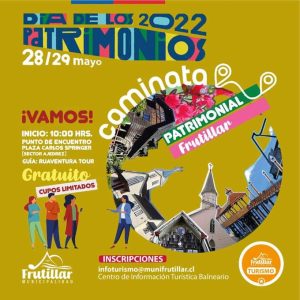 Afiche Frutillar dia de los patrimonios