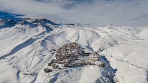 La Parva panoramas invierno