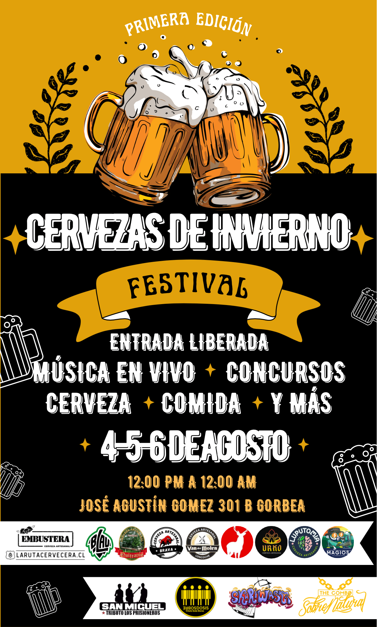 Festival cervezas Gorbea