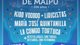 Festival El Abrazo de Maipú 2024: cuándo es y qué artistas se presentarán