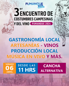 Costumbres Campesinas y del Vino Pumanque 2024