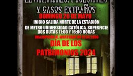 Día del Patrimonio 2024: Tour paranormal en Santiago