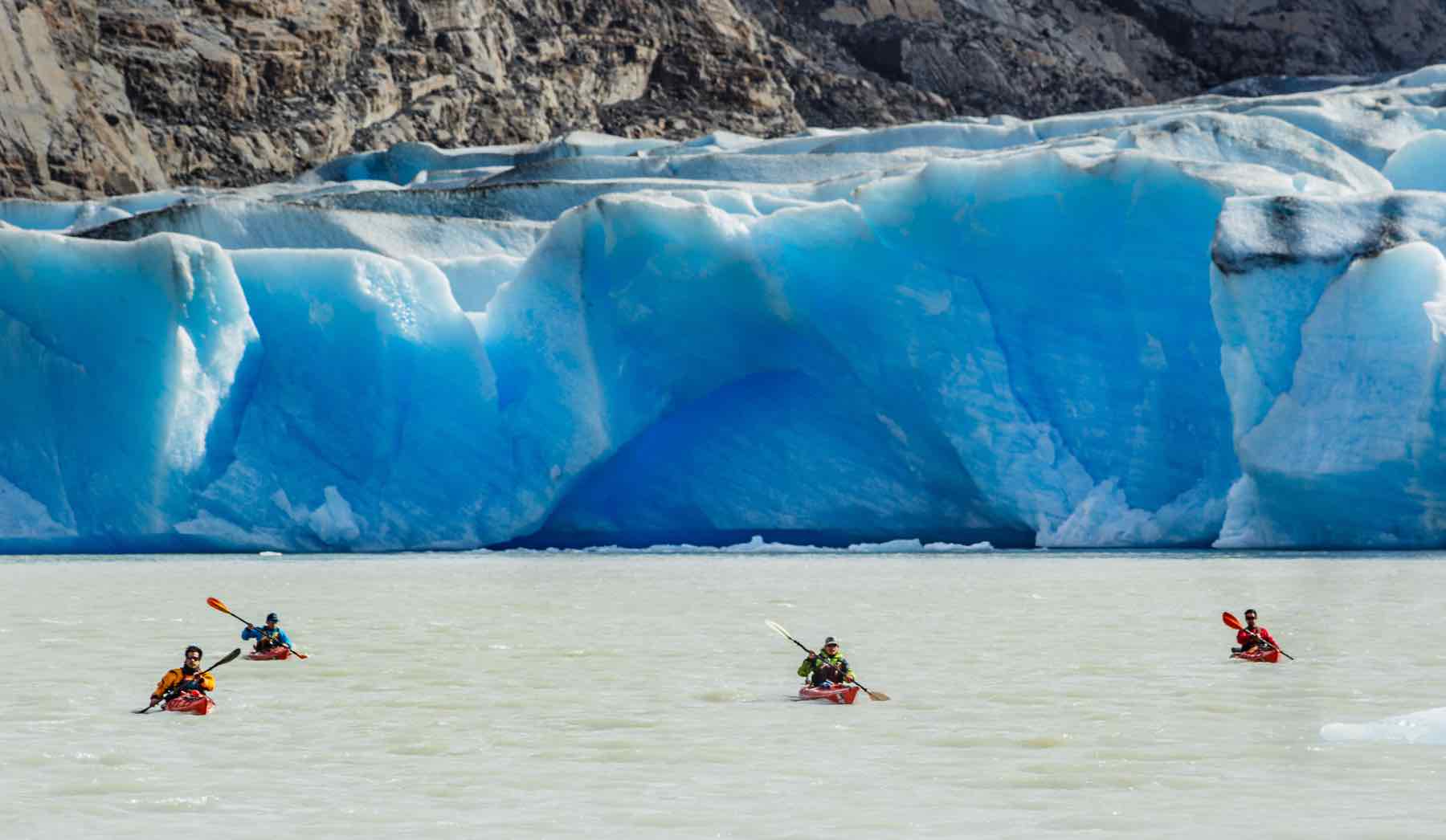 Los Campos de Hielo Sur son parte de la Ruta Glaciares de Aysén.