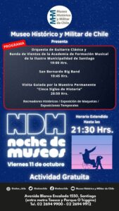 Noche de Museos 2024 Museo Histórico y Militar