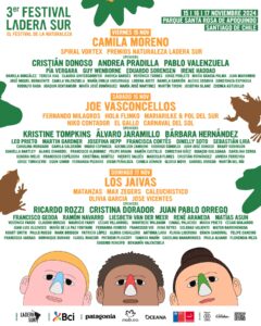 Line Up Ladera Sur 2024