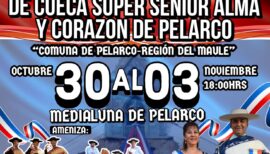 Alma y corazón: 3er campeonato nacional de cueca super senior en Pelarco