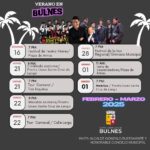 ¡Verano en Bulnes! Todas las actividades de febrero