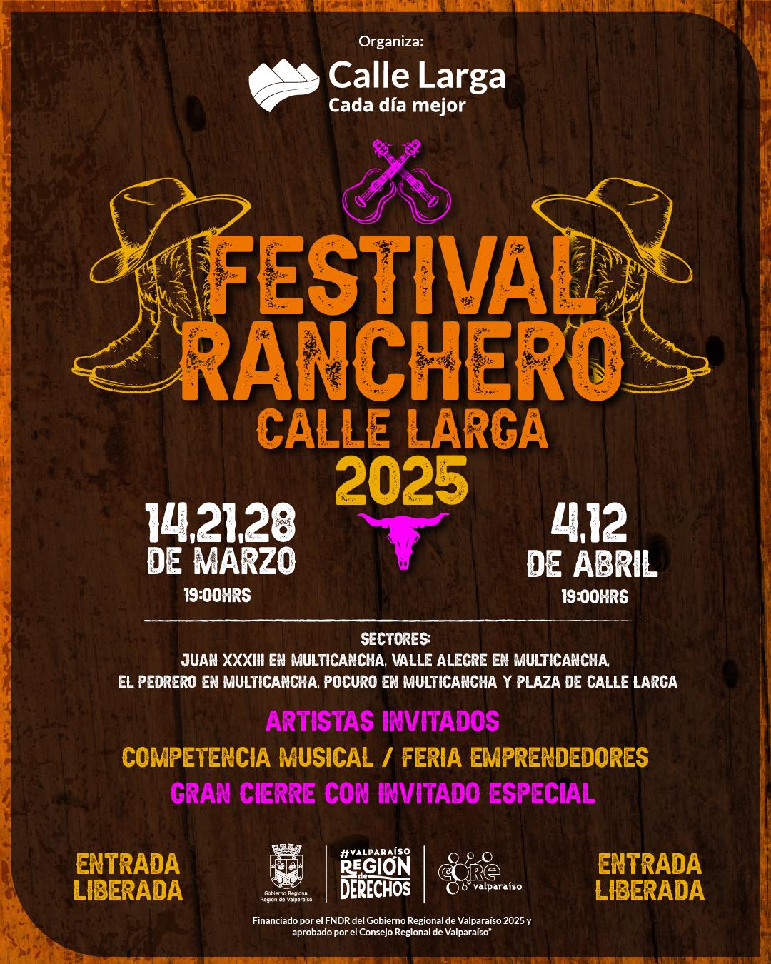 Festival Ranchero Calle Larga
