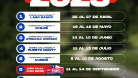 Copec RallyMobil 2025 en Chile: Dónde y en qué fechas se hará
