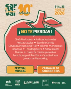 Afiche Carnaval de Sabores.