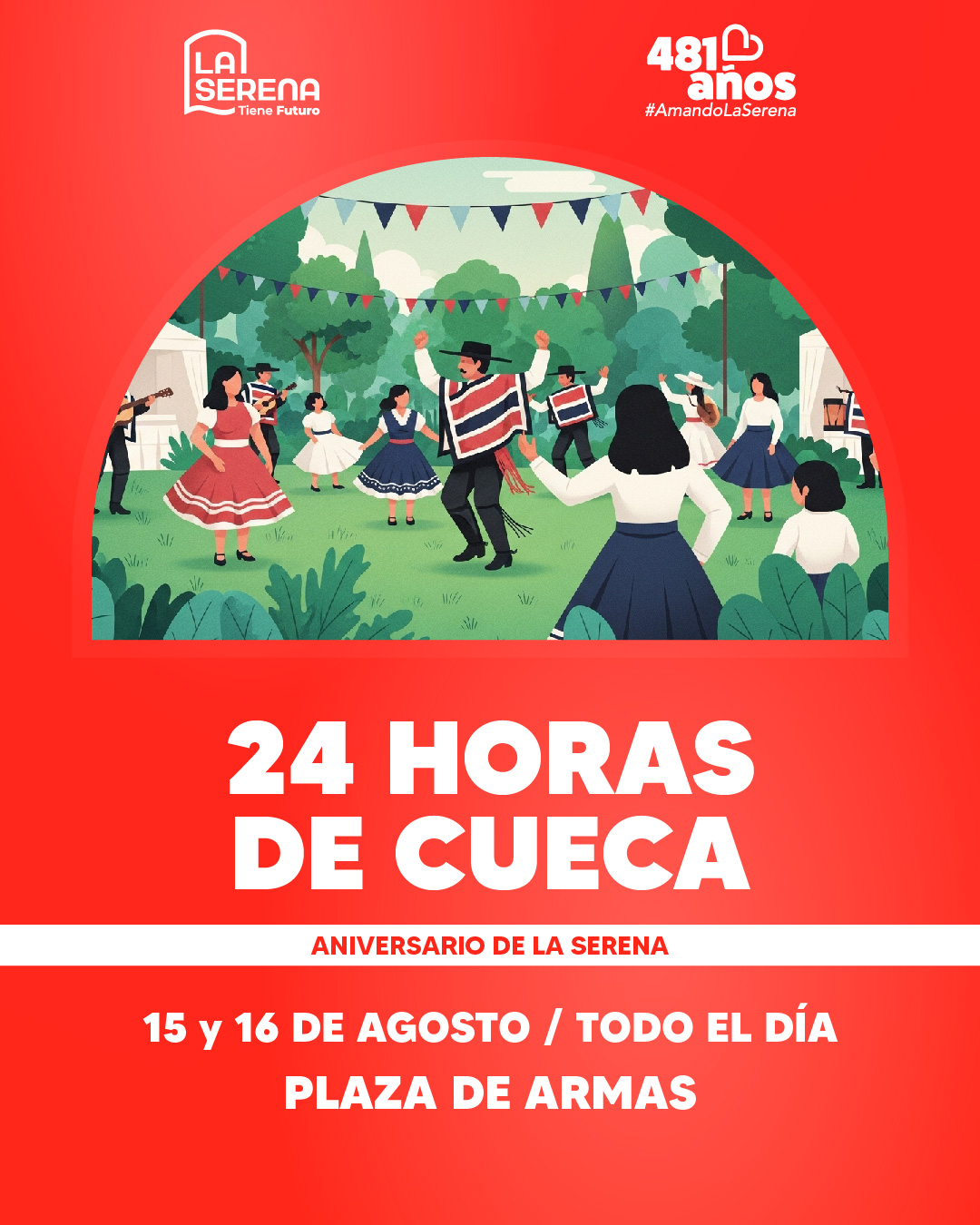 24 horas cueca Coquimbo