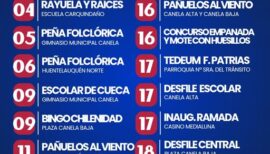 Fiestas Patrias y Pampilla Familiar de Canela