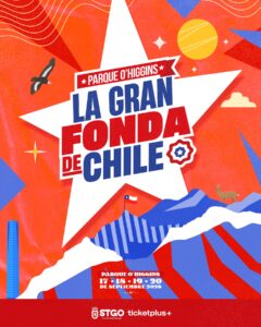 Afiche la Gran Fonda de Chile