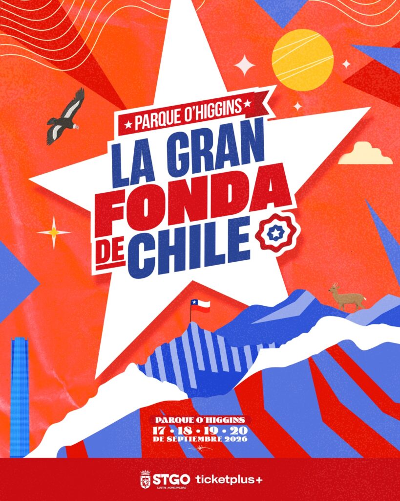 Afiche la Gran Fonda de Chile