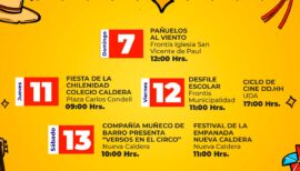 Fiestas Patrias en Caldera 2025