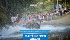 Carrera de Autos Locos en «Maitén Cerro Abajo»