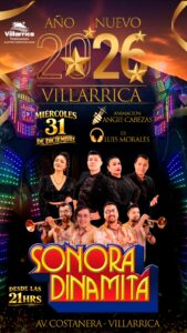 Año Nuevo 2026 en Villarrica