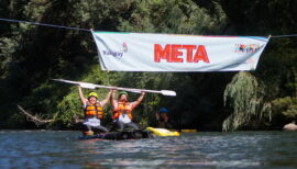 Regata de la Amistad en Yungay